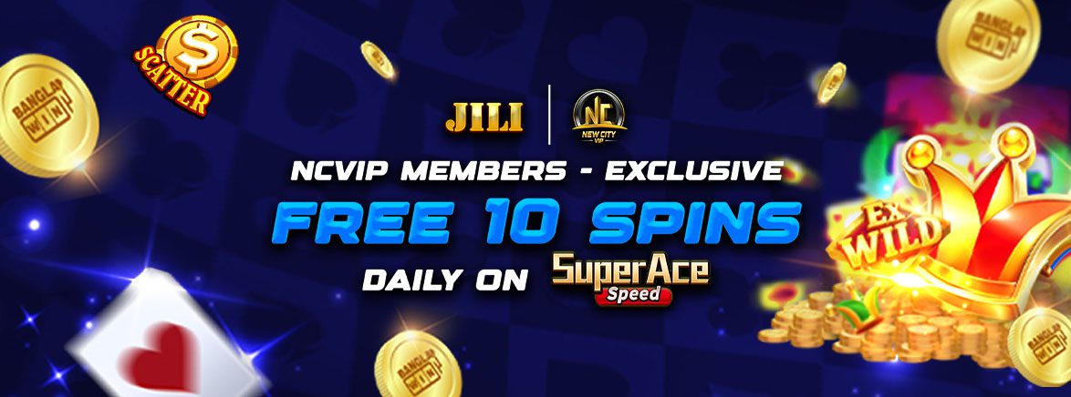 NCVIP Members - Exclusive FREE 10 SPINS NCVIP Members - Exclusive FREE 10 SPINS