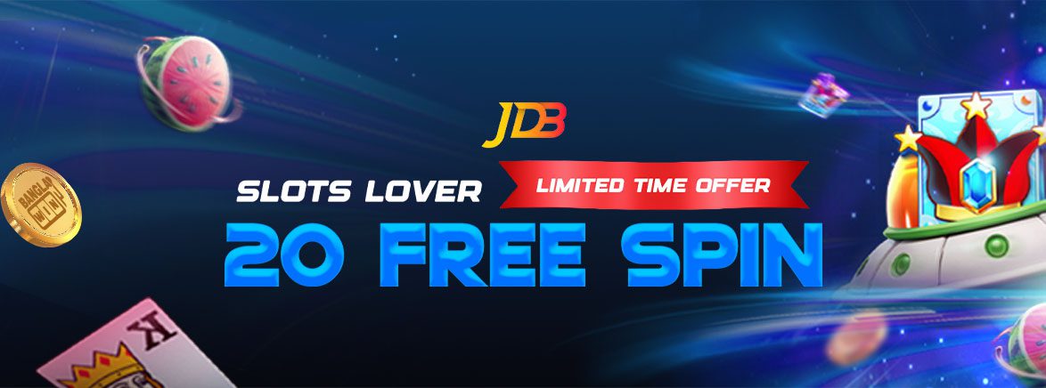 JDB Exclusive 20 FREE SPINS!